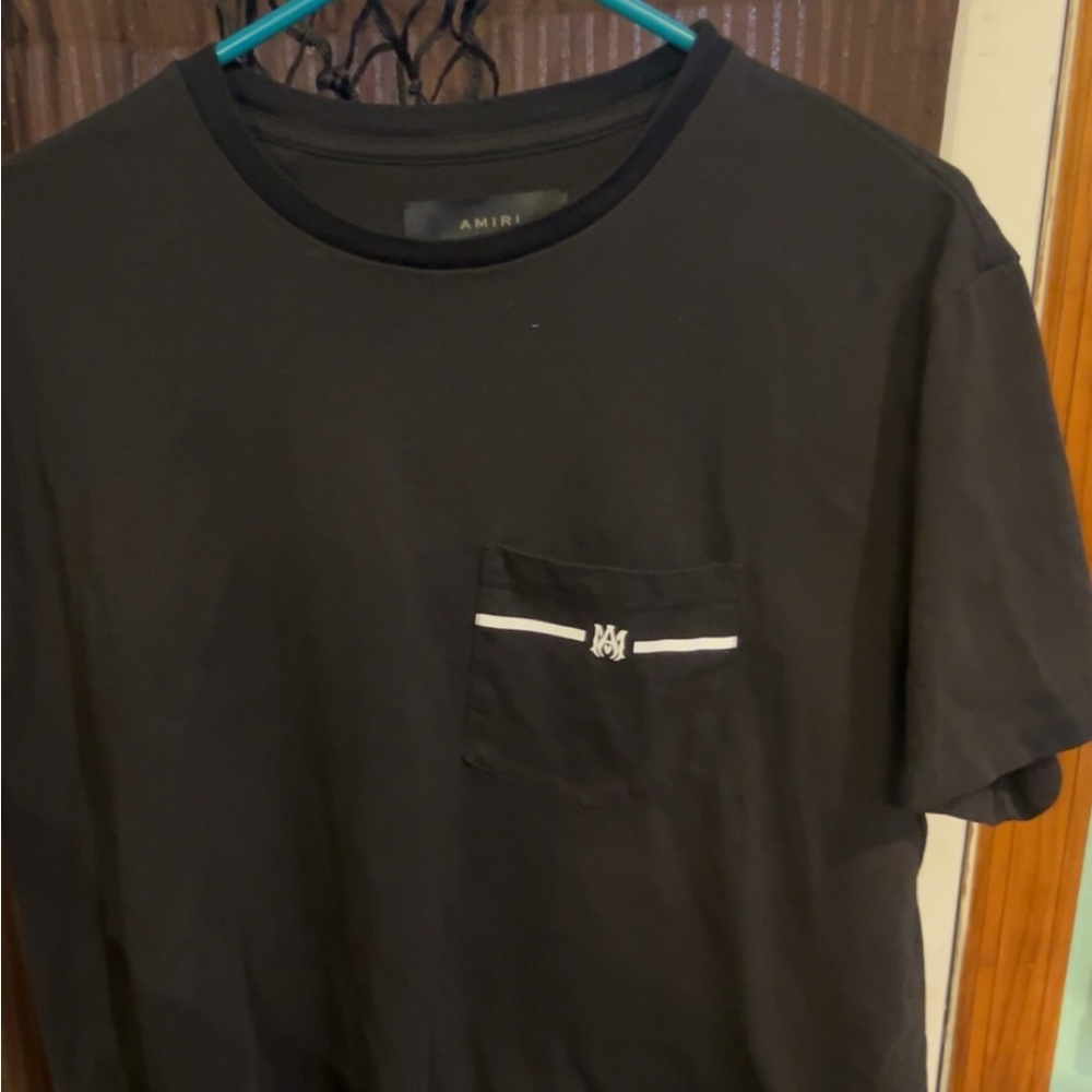 Black amiri shirt